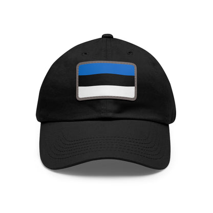 Estonia Leather Patch Hat
