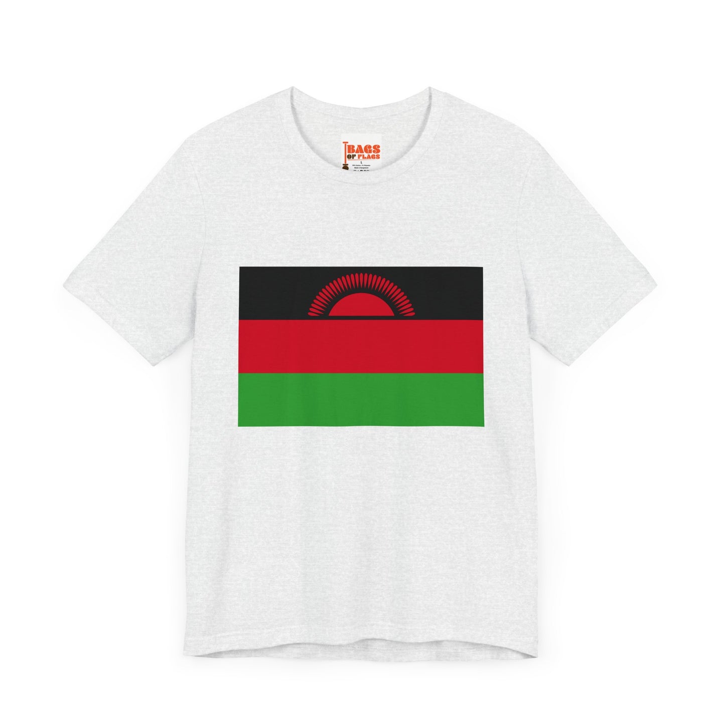 Malawi Flag on T-shirt