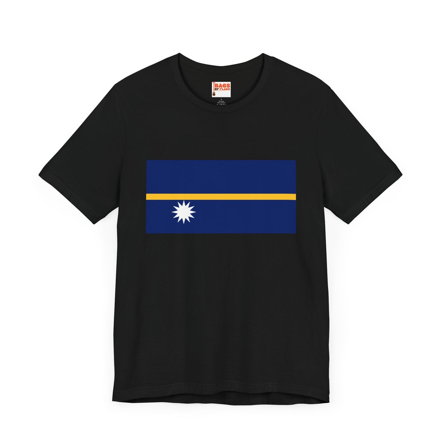 Nauru Flag on T-shirt