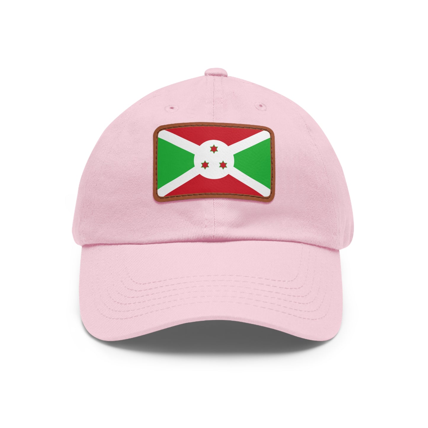 Burundi Leather Patch Hat