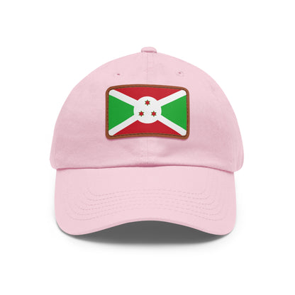 Burundi Leather Patch Hat