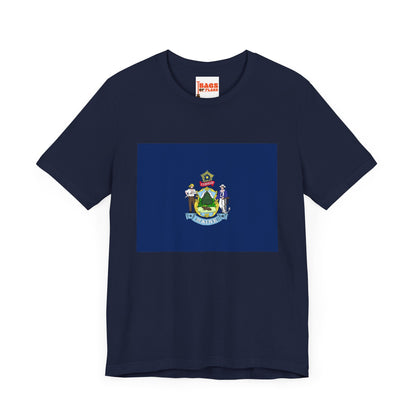 Maine Flag T-shirts