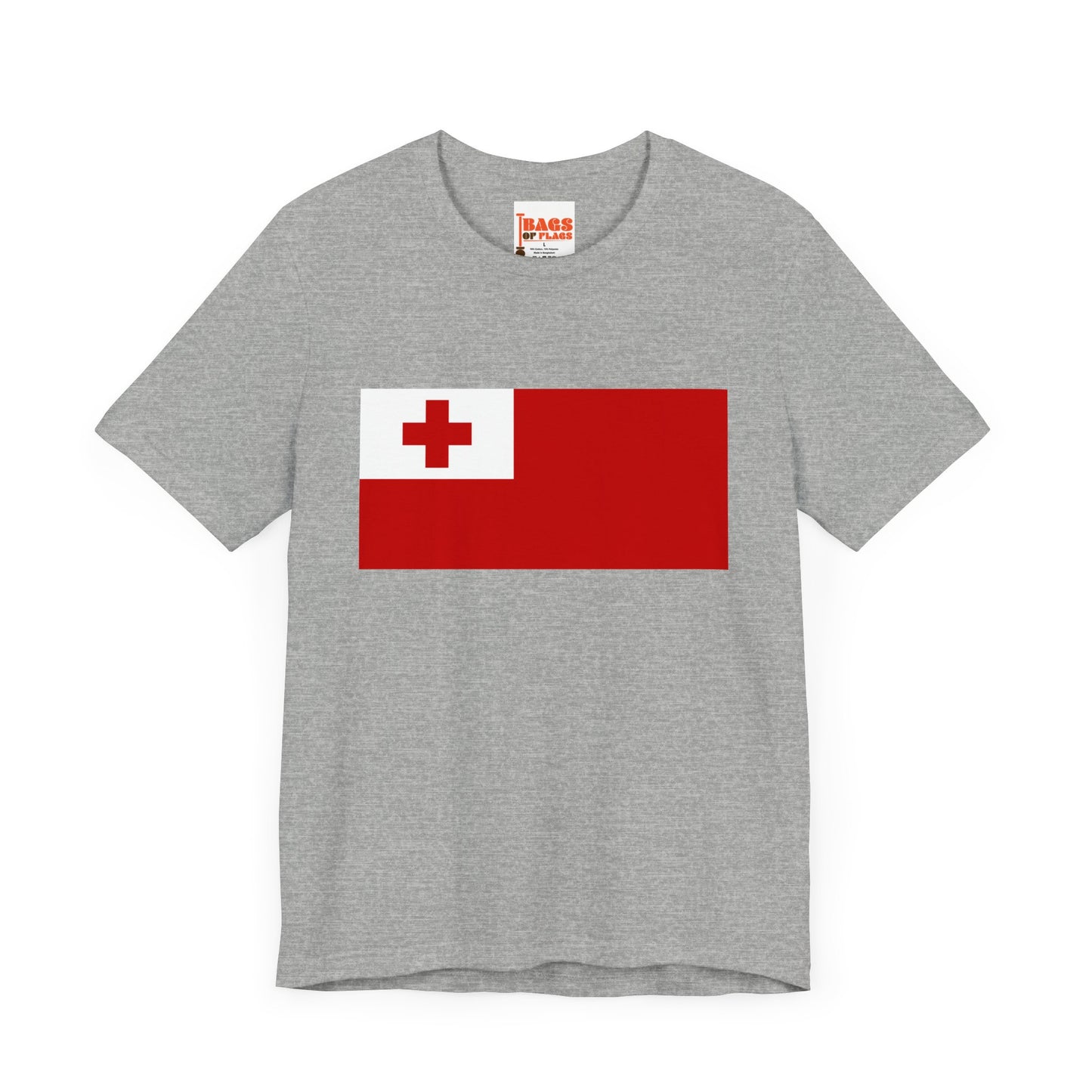 Tonga Flag on T-shirt