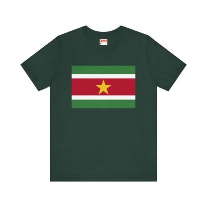 Suriname Flag on T-shirt