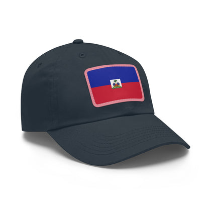 Haiti Leather Patch Hat