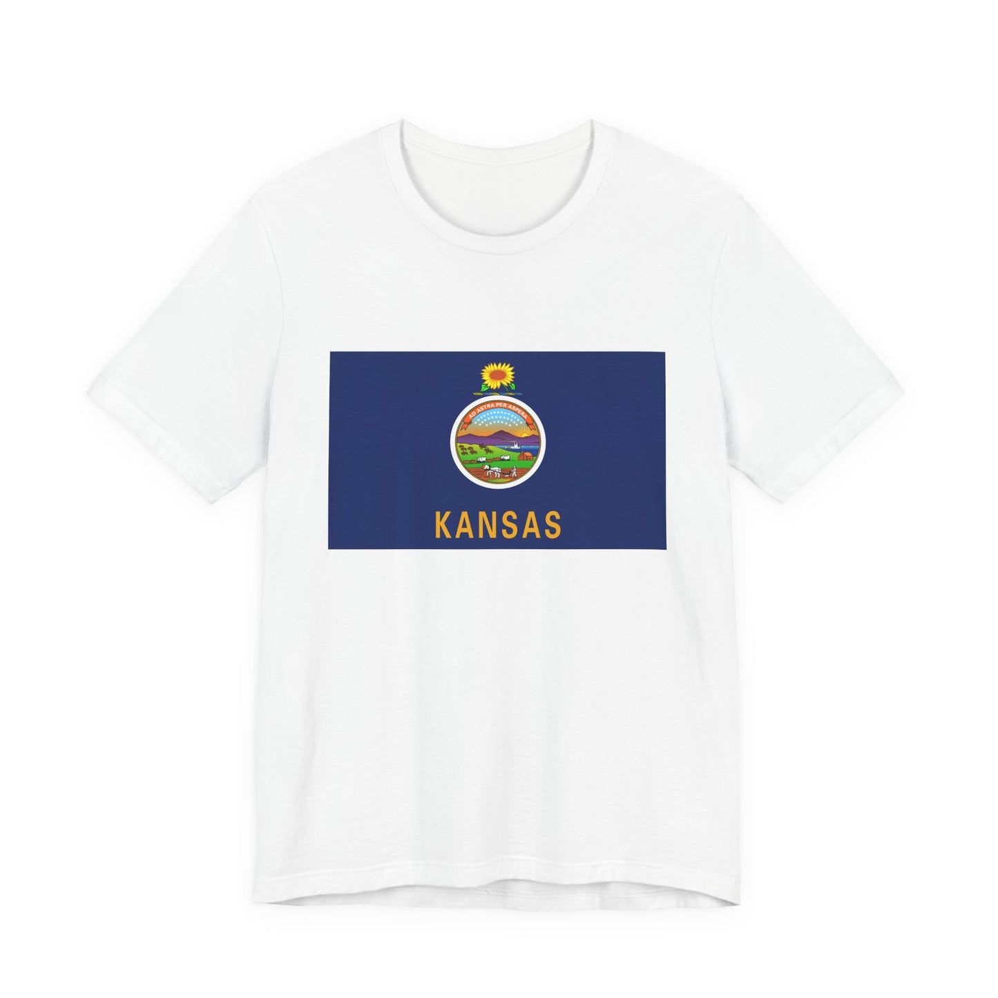Kansas Flag T-shirts