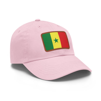 Senegal Leather Patch Hat