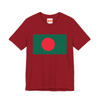 Bangladesh Flag on T-shirt