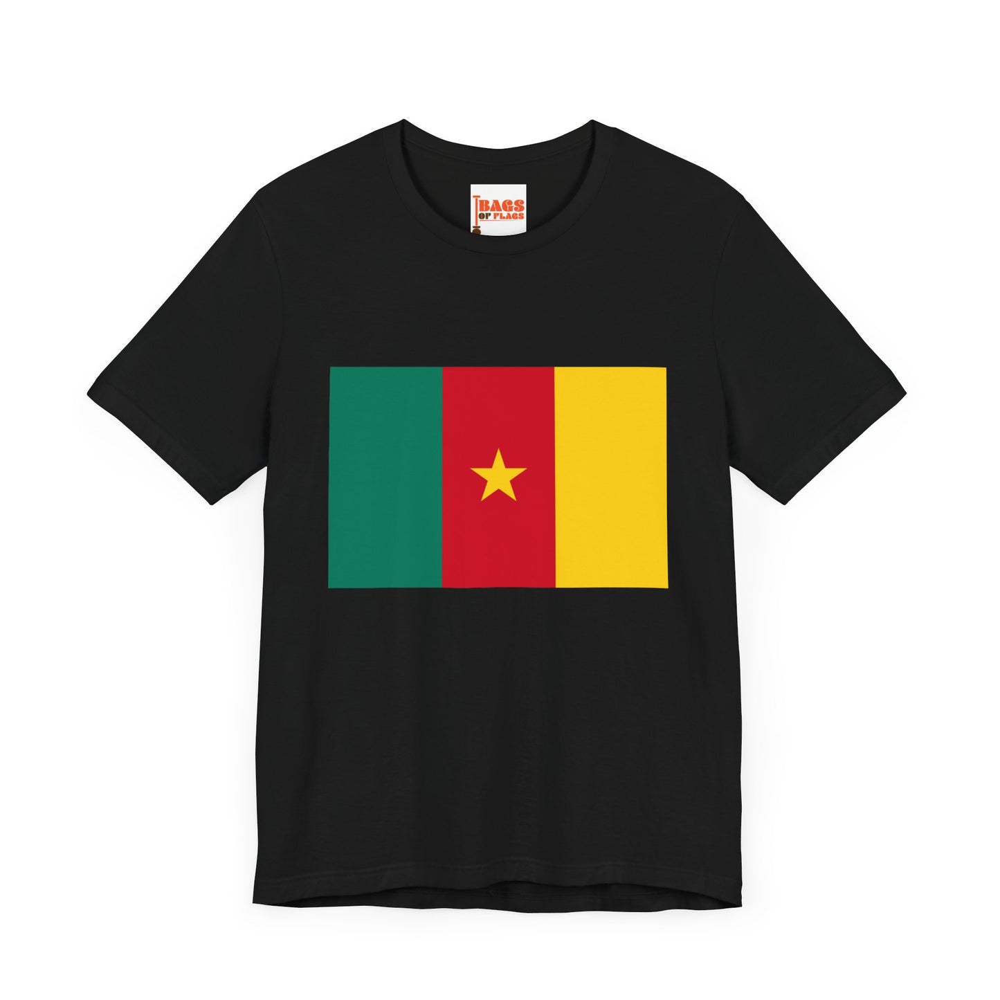 Cameroon Flag on T-shirt