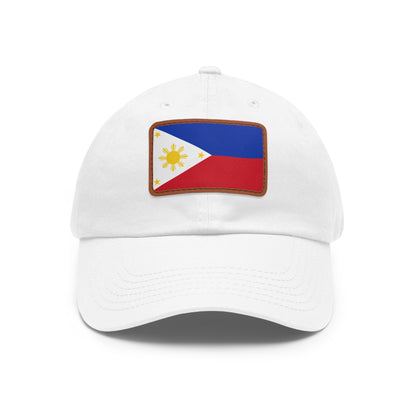 Philippines Leather Patch Hat