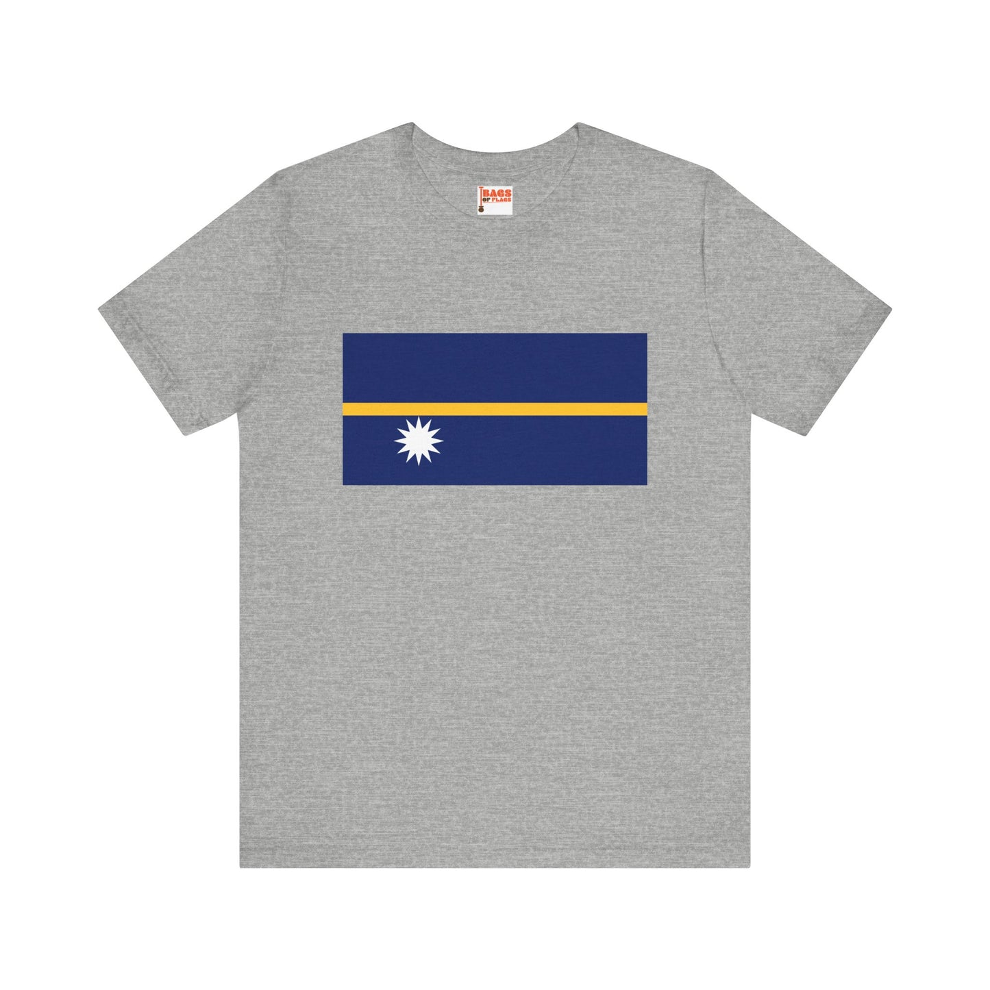 Nauru Flag on T-shirt