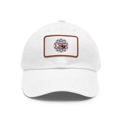 Yurok Leather Patch Hat