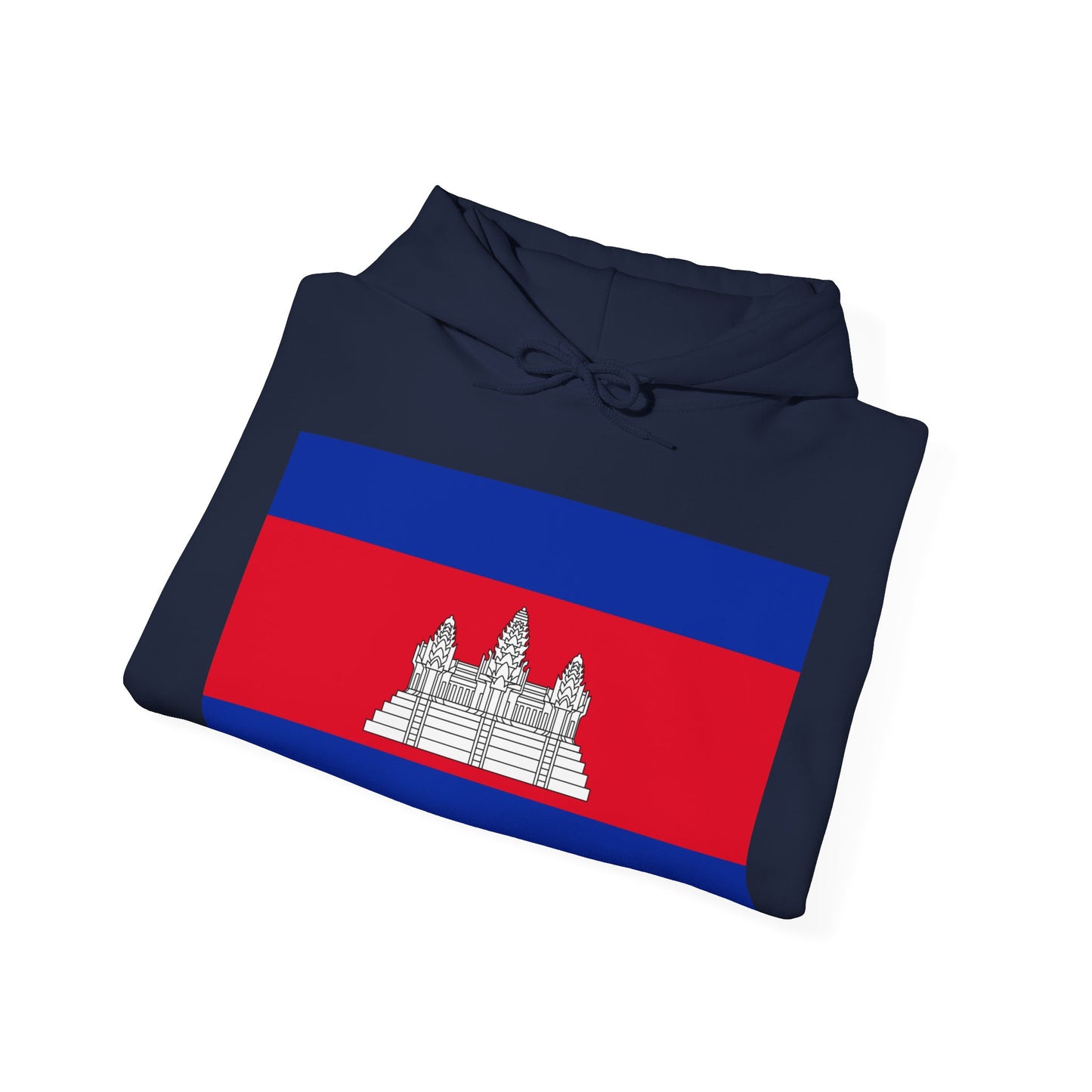 Cambodia Flag on Hoodie