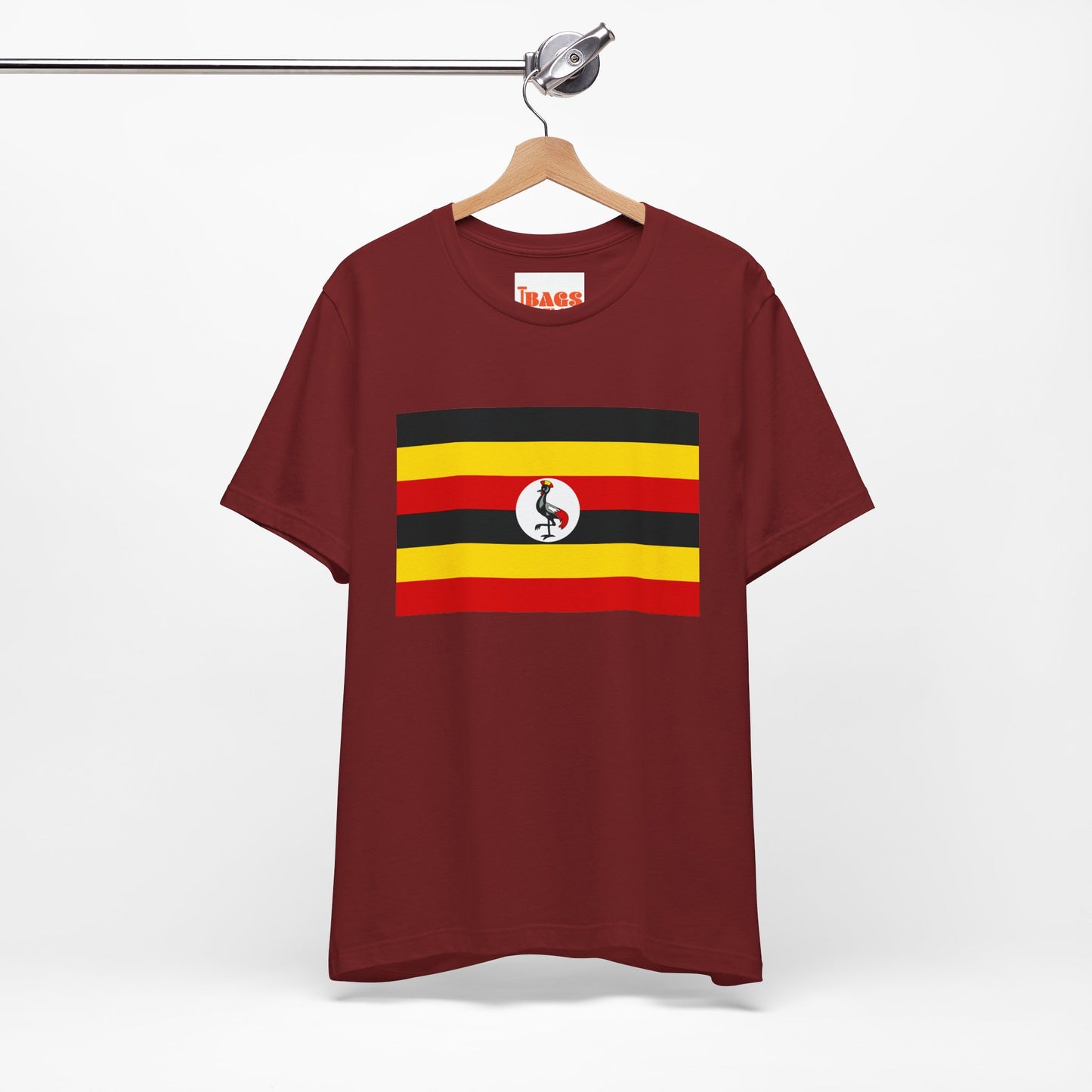 Uganda Flag on T-shirt