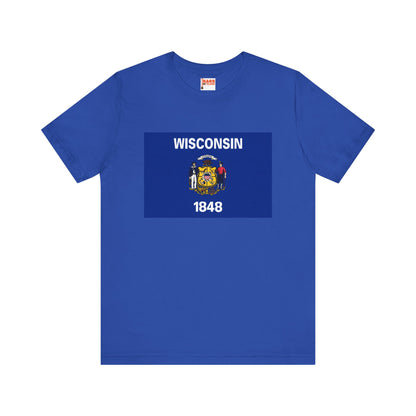 Wisconsin Flag T-shirts