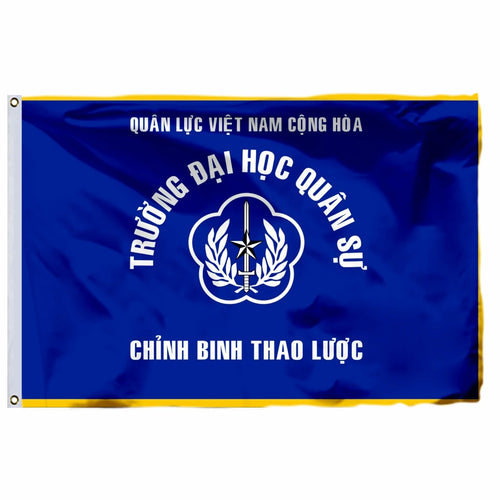 South Vietnam and Military Academy Flags