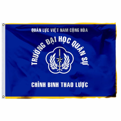 South Vietnam and Military Academy Flags