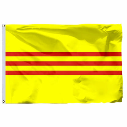 South Vietnam and Military Academy Flags