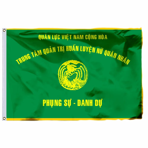 South Vietnam and Military Academy Flags