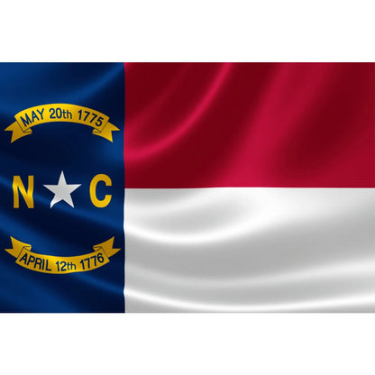 North Carolina State Flag – 3x5ft Polyester Banner