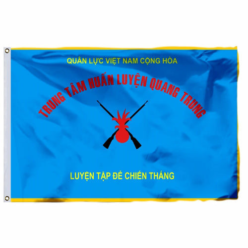 South Vietnam and Military Academy Flags