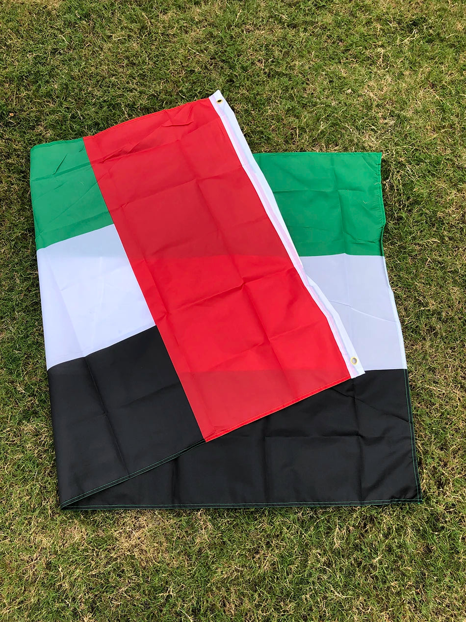 The United Arab Emirates Flag