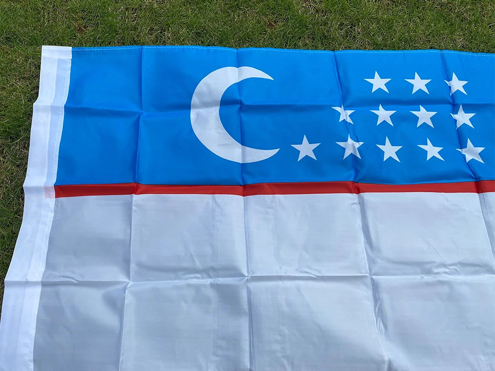 Uzbekistan Flag
