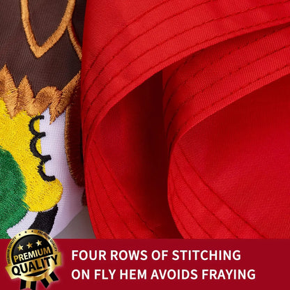 Embroidered Mexico Flag – Premium Nylon Outdoor Flag