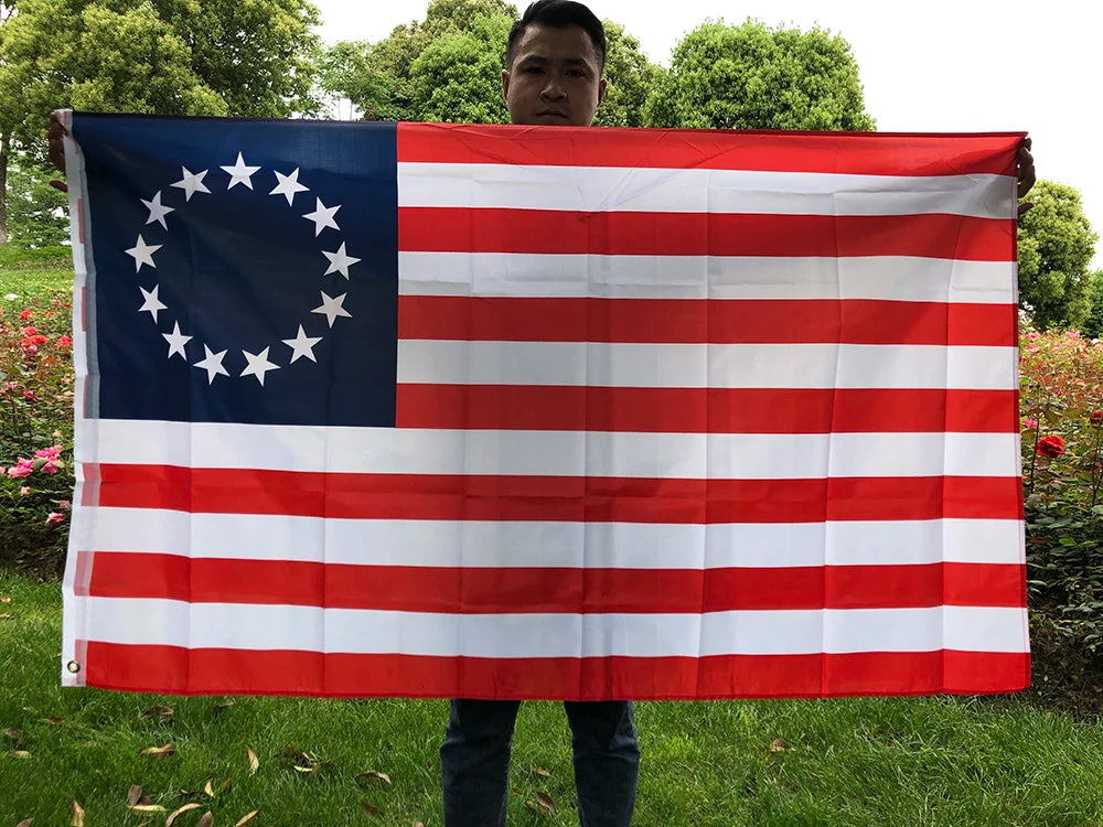 Betsy Ross 13 Star USA Flag