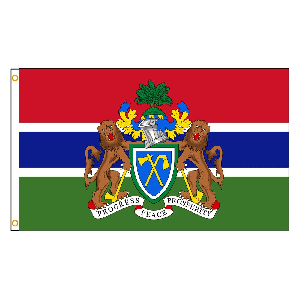 Gambia Flag