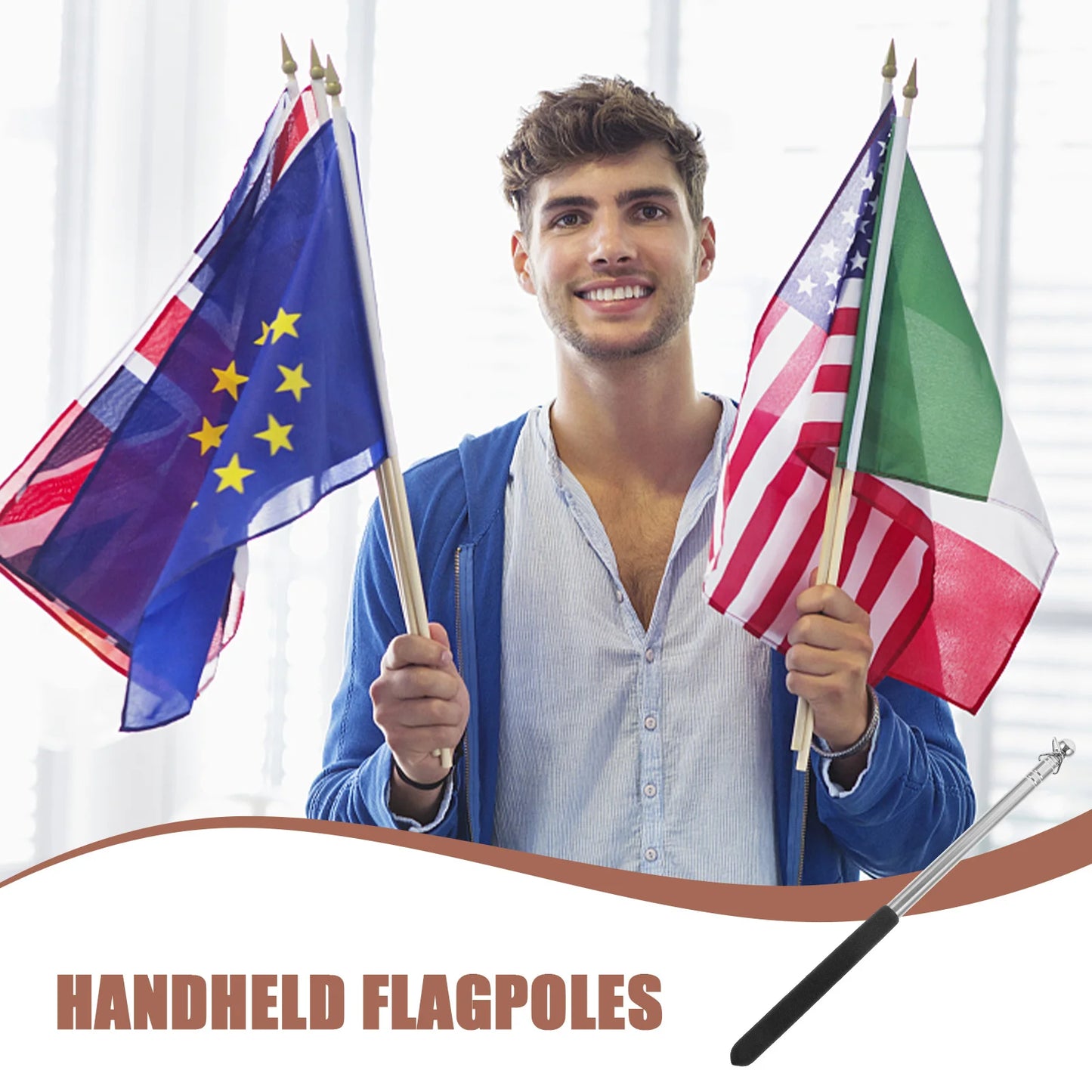 Retractable Flag Pole
