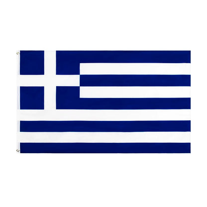 Greece Flag with or without Coat of Arms