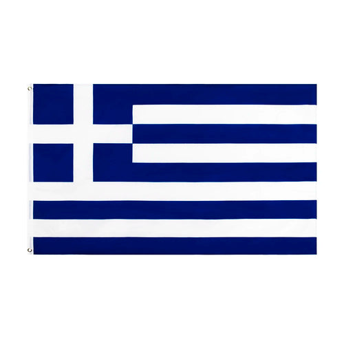 Greece Flag with or without Coat of Arms