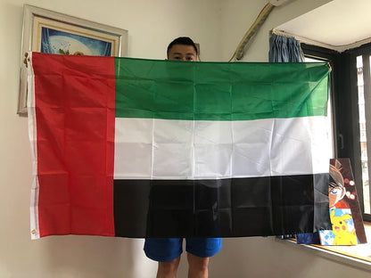 The United Arab Emirates Flag