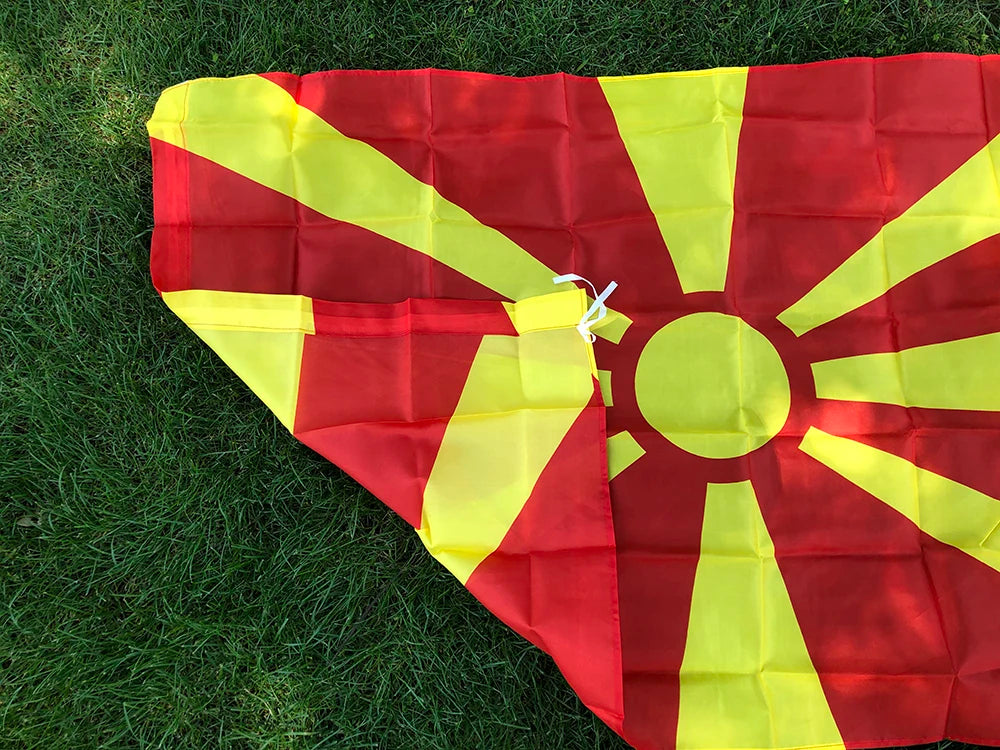 North Macedonia Flag
