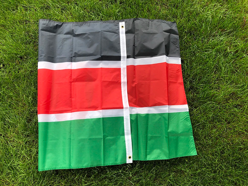 Kenya Flag – 90x150 cm (3x5 ft)