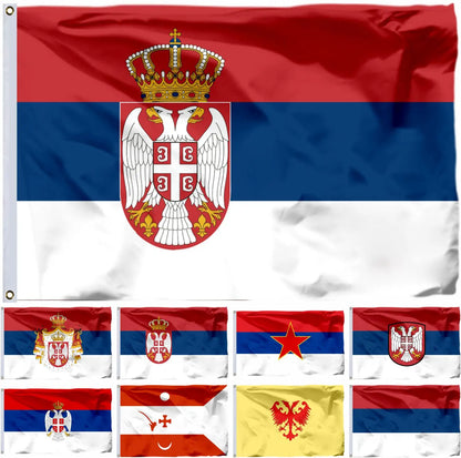Historical Serbian Flags