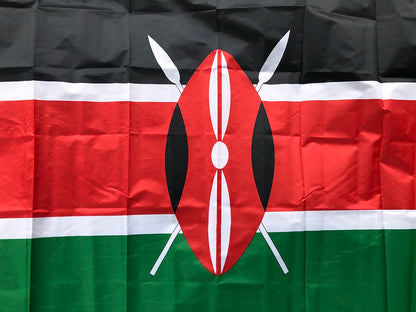 Kenya Flag – 90x150 cm (3x5 ft)