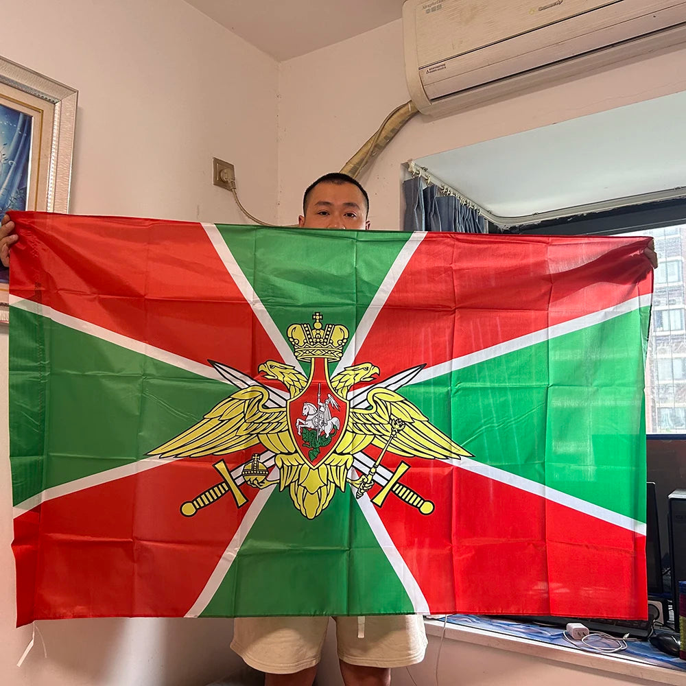 Russian Nikelsk Border Detachment Flag