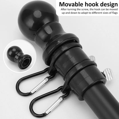 1.8m Telescopic Flag Pole