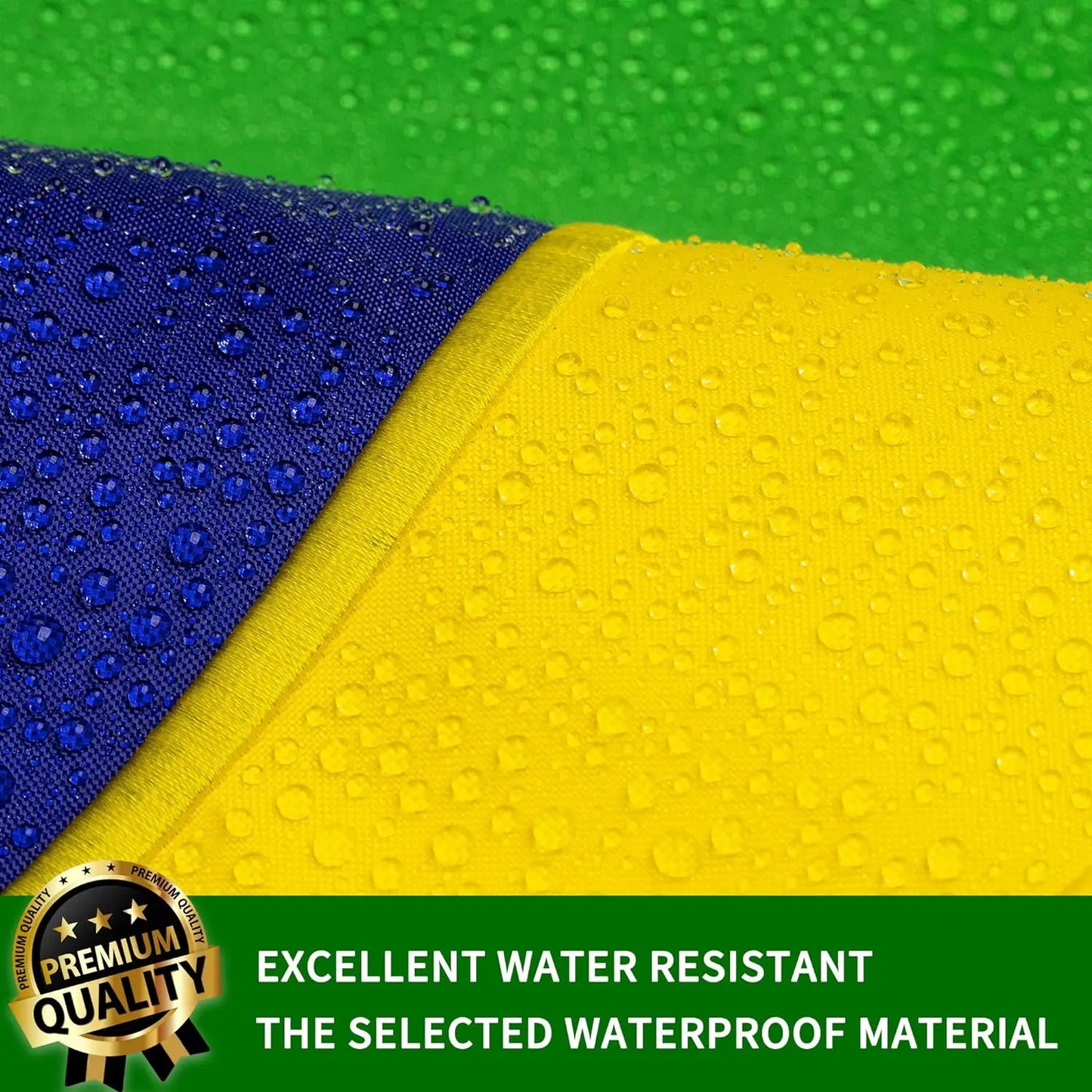 Embroidered Brazil Flag – Premium Nylon Outdoor