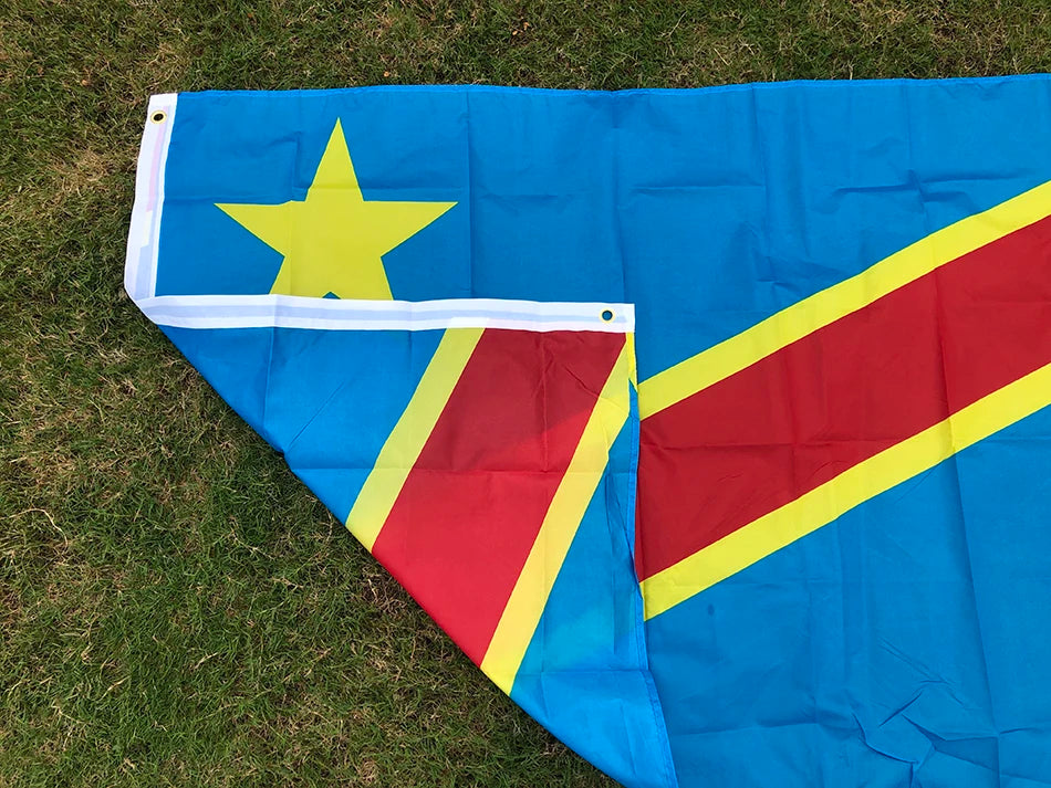 Democratic Republic of the Congo Flag