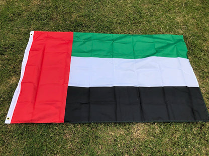 The United Arab Emirates Flag