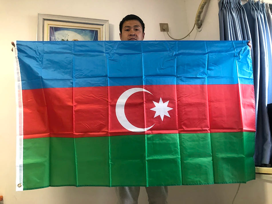 Azerbaijan Flag