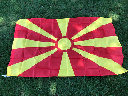 North Macedonia Flag