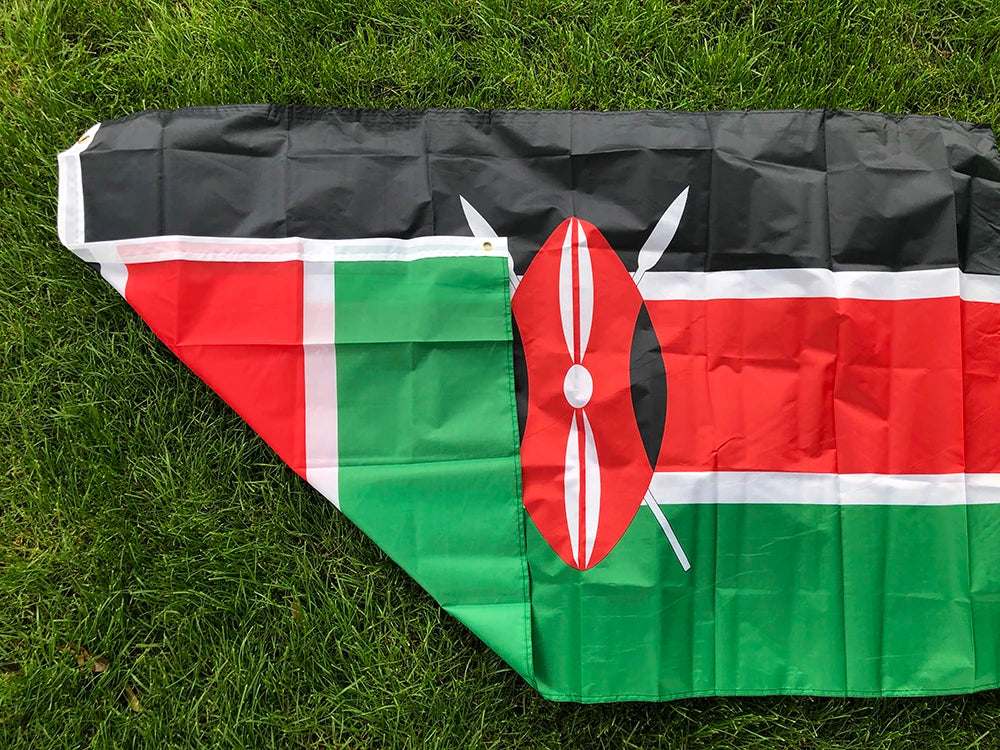 Kenya Flag – 90x150 cm (3x5 ft)