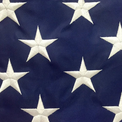 Embroidery American Flag 90*150cm Color Bright Non-Woven American