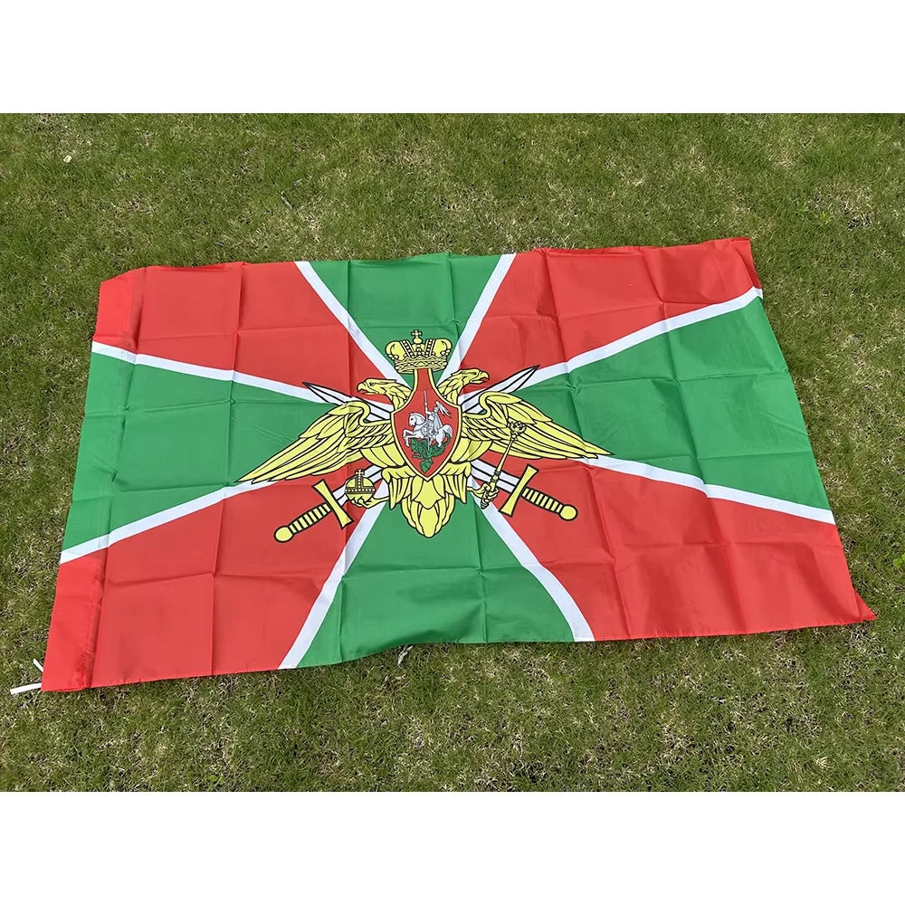 Russian Nikelsk Border Detachment Flag