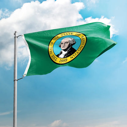 Washington State Flag – High-Quality Polyester