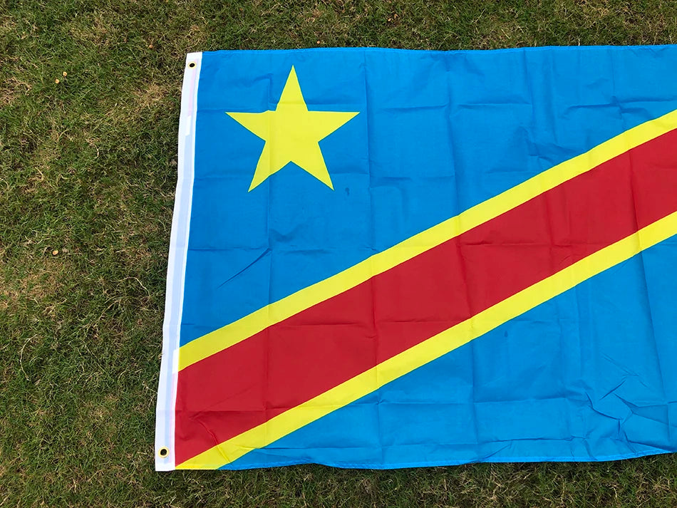 Democratic Republic of the Congo Flag
